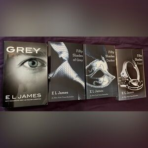 E.L. James -Fifty Shades of Grey Softcover Books